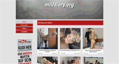 Desktop Screenshot of milfdiary.org